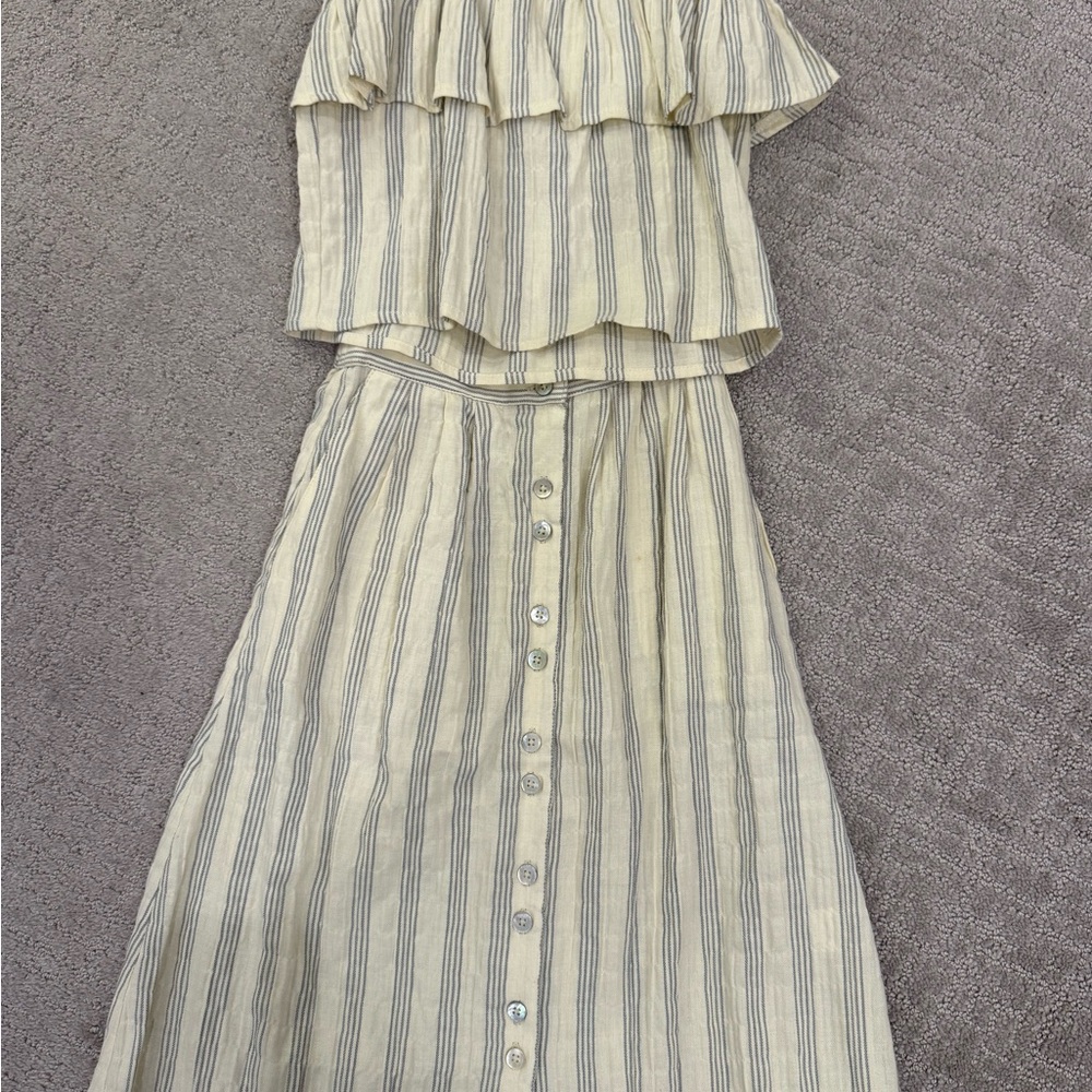 Striped Two-Piece Set
